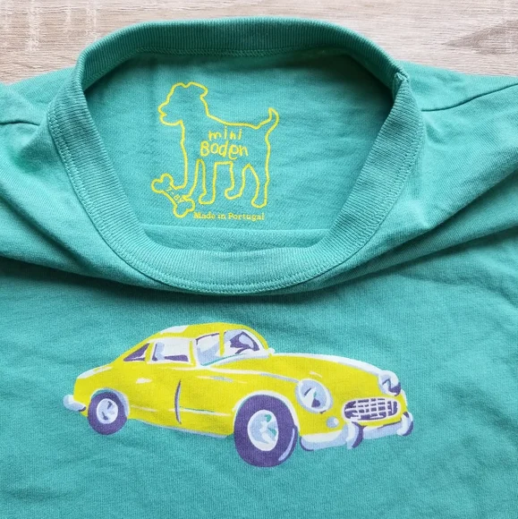 2012 vguc/euc Mini Boden car tee 7-8 years - Picture 4 of 7